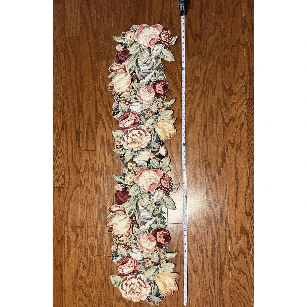 JBN 100% Baumwolle Floral Table Runner 44